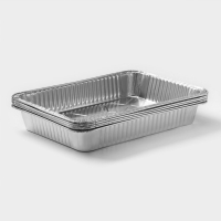 Набор форм для выпечки из фольги Доляна, 31×21×4,5 см, 5 шт Набор форм для выпечки из фольги Доляна, 31×21×4,5 см, 5 шт