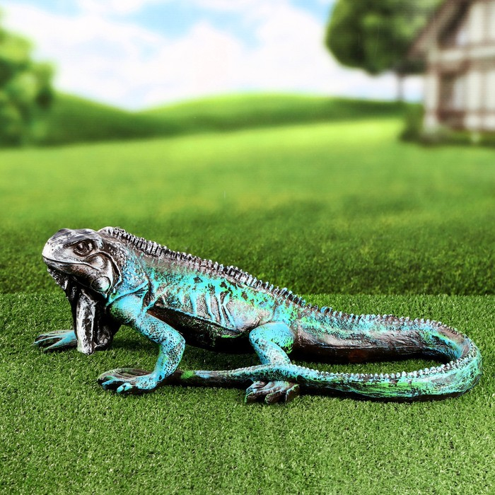 Садовая фигура Садовая фигура "Игуана" большая 50х35х20см