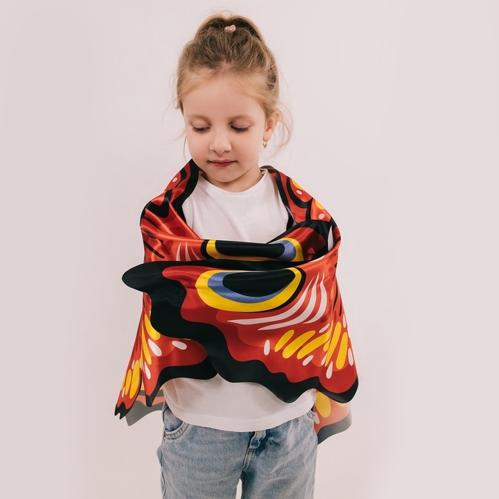 Карнавальный набор &laquo;Красивая бабочка&raquo;, крылья 72 &times; 100 см, грим