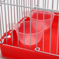 Клетка для грызунов укомплектованная RT-2q, 22 х 16 х 20 см, красная (фасовка 30 шт) Клетка для грызунов укомплектованная RT-2q, 22 х 16 х 20 см, красная (фасовка 30 шт)