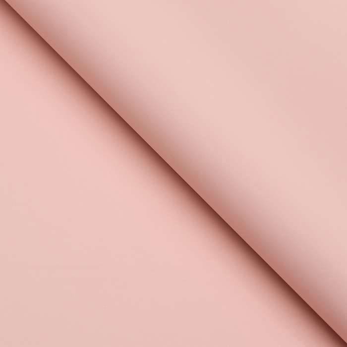 Пленка для цветов тонированная, матовая, кремовый, 0,5 х 10 м, 65 мкм