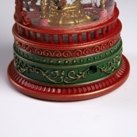 Светодиодная фигура &laquo;Карусель&raquo; 15.4 &times; 25 &times; 15.4 см, пластик, батарейки ААх3 (не в комплекте), USB, свечение тёплое белое