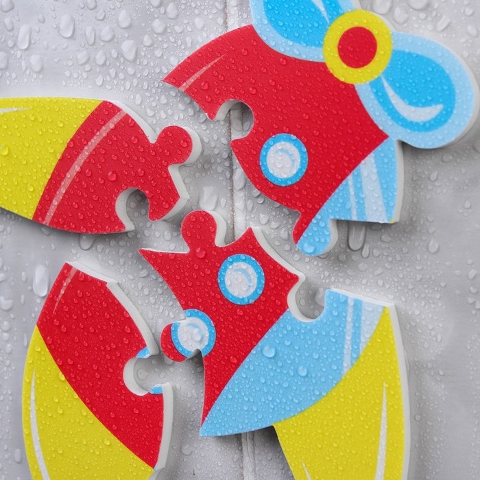 Мягкий пазл для малышей &laquo;Самолет&raquo;, 4 детали, Крошка Я