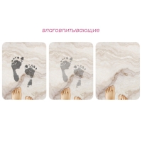 Коврик для дома Доляна «Мрамор», влаговпитывающий, 49×79 см Коврик для дома Доляна «Мрамор», влаговпитывающий, 49×79 см