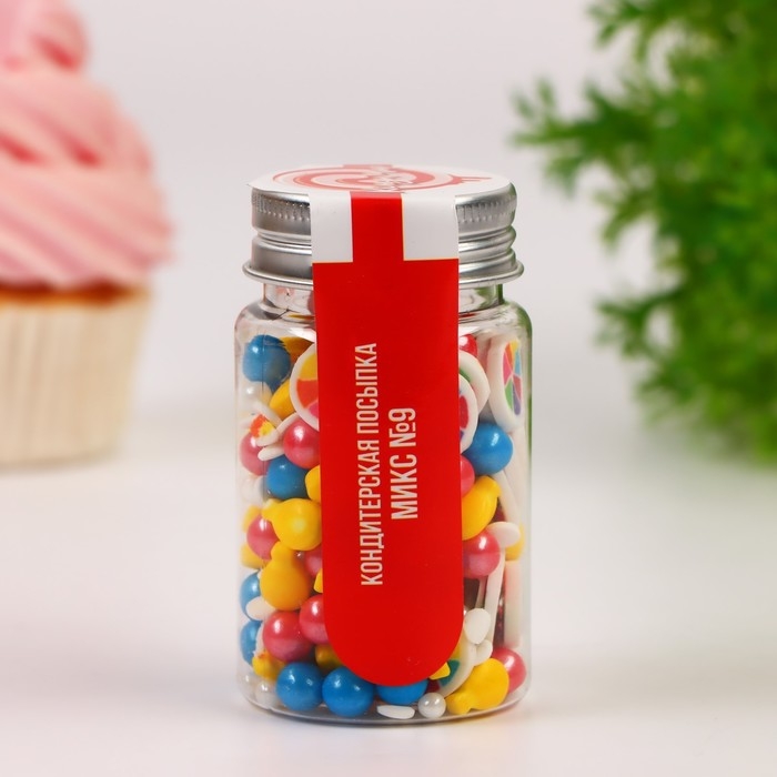 Кондитерская посыпка Кондитерская посыпка "Микс №9", 50 г