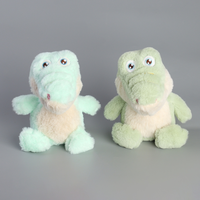 Мягкая игрушка «Крокодил», 22 см, цвет МИКС Мягкая игрушка «Крокодил», 22 см, цвет МИКС