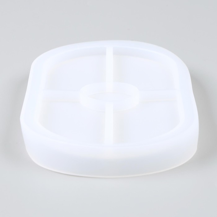 Форма силиконовая универсальная «Овал», размер изделия 9,2 × 17,6 × 1,4 см Форма силиконовая универсальная «Овал», размер изделия 9,2 × 17,6 × 1,4 см