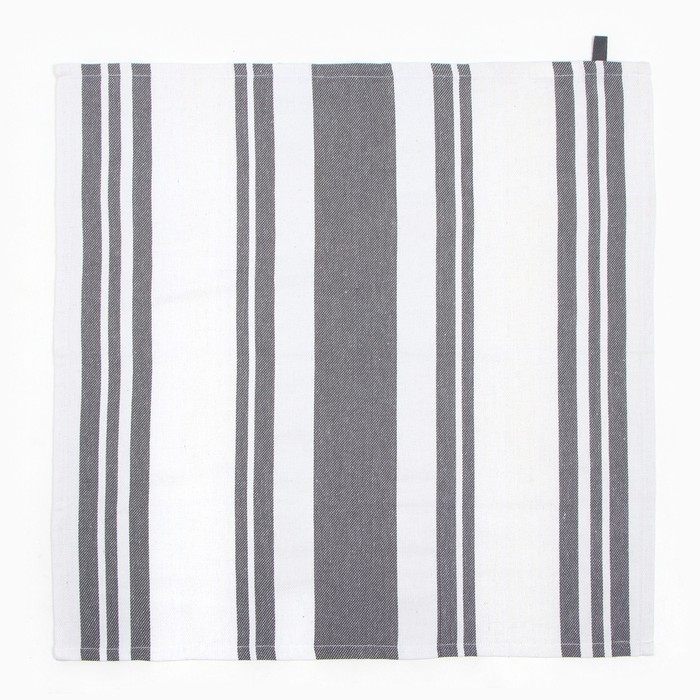 Кух. набор Этель Grey: полотенце - 4 шт, салфетка 30х30 см, 100% хл.
