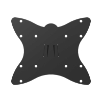 Кронштейн LE'STER LST-201.01, для ТВ, фиксированный, 10-55", 21 мм от стены, черный Кронштейн LE'STER LST-201.01, для ТВ, фиксированный, 10-55", 21 мм от стены, черный