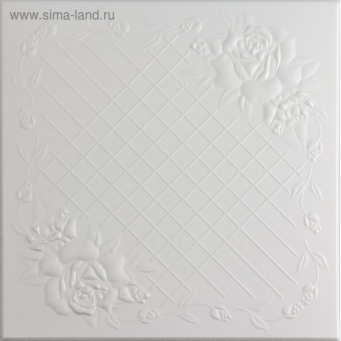 Плита потолочная Плита потолочная "Роза"