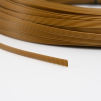 Ротанг искусственный 8 мм 100 м волна (бронза металлик)