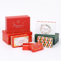 Набор коробок подарочных 15 в 1 «С Новым годом», 12 х 7 х 4 см - 46,6 х 35,2 х 17.5 см, Новый год Набор коробок подарочных 15 в 1 «С Новым годом», 12 х 7 х 4 см - 46,6 х 35,2 х 17.5 см, Новый год