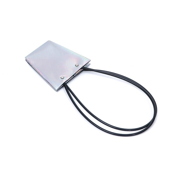 Сумка для цветов &laquo;Голографическая&raquo;, влагостойкая, 12 x 12 - 8 x 8 - 12,5 см