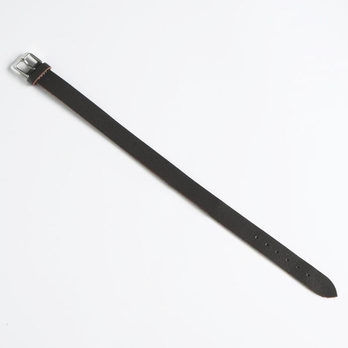 Ремешок для часов, женский, 12 мм, натуральная кожа, коричневый