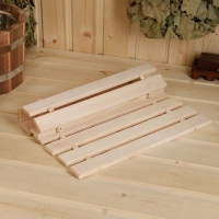 Коврик-сидушка из липы, 41х35х1 см Коврик-сидушка из липы, 41х35х1 см