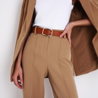 Ремень женский, ширина 3,3 см, пряжка металл, цвет рыжий Ремень женский, ширина 3,3 см, пряжка металл, цвет рыжий