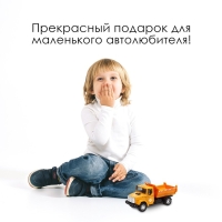 Грузовик металлический &laquo;ЗИЛ &laquo;Самосвал&raquo;, инерция, масштаб 1:43, подвижные детали кузова