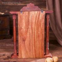 Ключница "Замок" дерево 29х22х6,5 см