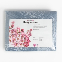 Покрывало 1,5сп Экономь и Я "Перья" 150*210&plusmn;5см, 100% полиэстер, 190гр/м2