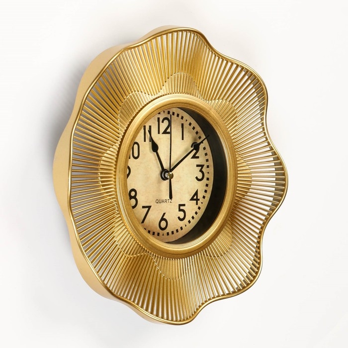 Часы настенные, интерьерные Часы настенные, интерьерные "Свечение", 26 х 26 см, циферблат d-11.5 см