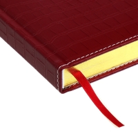 Ежедневник датированный 2024 A5 176 листов, deVENTE.Wild, твёрдая обложка из искусственной кожи, золотой срез, ляссе, кремовый блок 70 г/м2, бордовый Ежедневник датированный 2024 A5 176 листов, deVENTE.Wild, твёрдая обложка из искусственной кожи, золотой срез, ляссе, кремовый блок 70 г/м2, бордовый