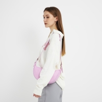 Сумка женская из искусственной кожи NAZAMOK, 28*15 см, сиреневый цвет Сумка женская из искусственной кожи NAZAMOK, 28*15 см, сиреневый цвет