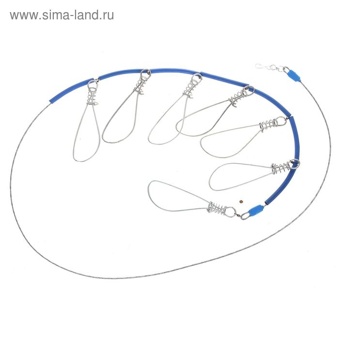 Кукан металлический, 7 карабинов Кукан металлический, 7 карабинов