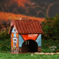 Аромалампа Домик &laquo;Лайма&raquo;, ручная работа, микс, 12 см