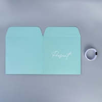 Коробка подарочная с лентами &laquo;Present&raquo;, 19 х 19 х 19 см