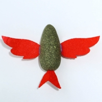 Игрушка для кошек «Птичка» из кошачьей мяты, 8 х 2.5 см Игрушка для кошек «Птичка» из кошачьей мяты, 8 х 2.5 см