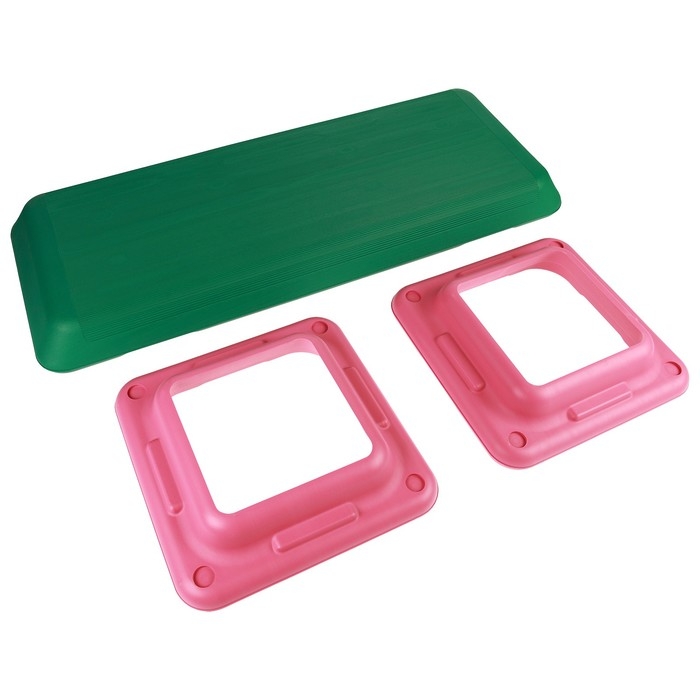 Степ-платформа, 2-уровневая, 110х42х21 см, до 150 кг