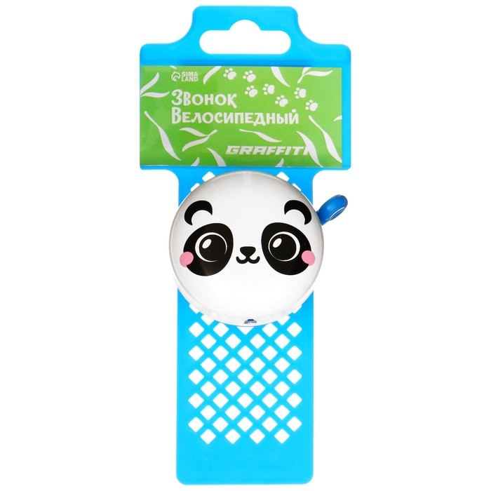 Звонок велосипедный GRAFFITI «Панда» Звонок велосипедный GRAFFITI «Панда»