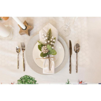 Скатерть &laquo;Этель: Новогодний лес&raquo;, 180 &times; 148 см с ГМВО, 100 % хлопок, саржа, 190 г/м&sup2;