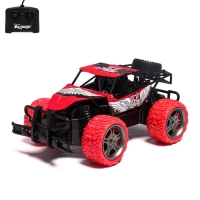 Джип радиоуправляемый &laquo;Багги&raquo;, 1:18, работает от батареек, цвет красный