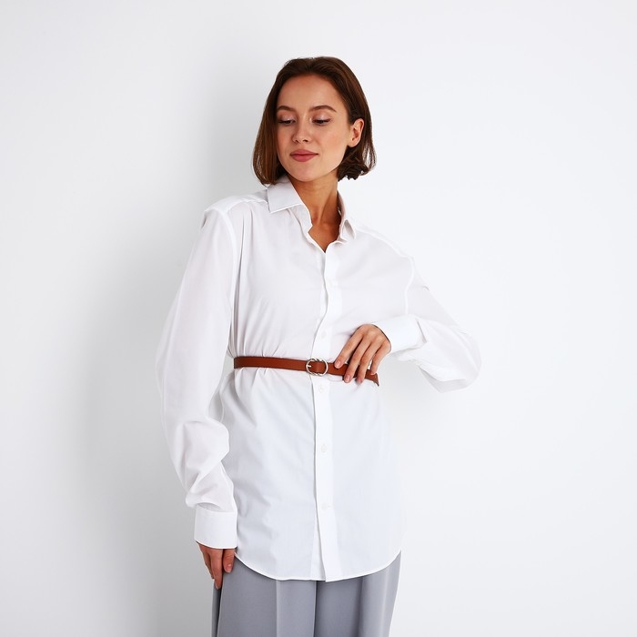 Ремень женский, ширина 2,2 см, пряжка металл, цвет рыжий Ремень женский, ширина 2,2 см, пряжка металл, цвет рыжий