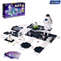 Парковка «Космическая станция», световые эффекты Парковка «Космическая станция», световые эффекты