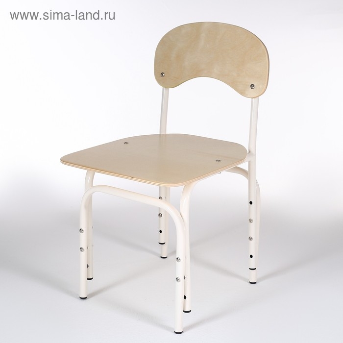 Стул детский регулируемый Яшка гр.1-3, Кремовый белый Стул детский регулируемый Яшка гр.1-3, Кремовый белый