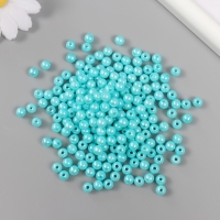 Набор бусин "Жемчуг" d 6 мм, 250 гр, голубая бирюза Набор бусин "Жемчуг" d 6 мм, 250 гр, голубая бирюза