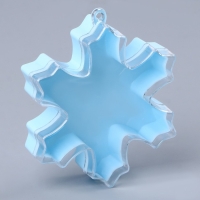 Новый год! Основа для творчества и декорирования &laquo;Снежинка&raquo;, набор 3 шт., размер 1 шт. &mdash; 8 &times; 9 &times; 2,5 см