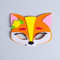 Маска карнавальная &laquo;Лисичка&raquo; фетр