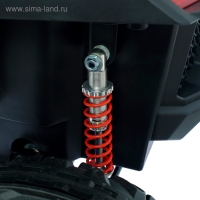 Электромобиль &laquo;БАГГИ&raquo;, полный привод 4WD, кожаное сиденье, цвет синий