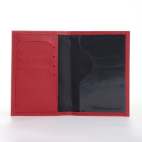 Обложка для паспорта, цвет красный Обложка для паспорта, цвет красный