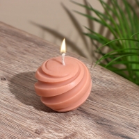 Свеча "Шар" 5х5х5 см, соевый воск МИКС Свеча "Шар" 5х5х5 см, соевый воск МИКС