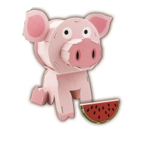 Набор для творчества создние 3D фигурки &laquo;Свинка&raquo;