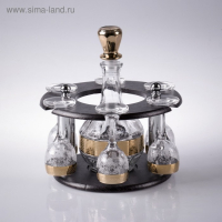 Мини-бар 7 предметов кольцо, гравировка 500/50 мл Мини-бар 7 предметов кольцо, гравировка 500/50 мл