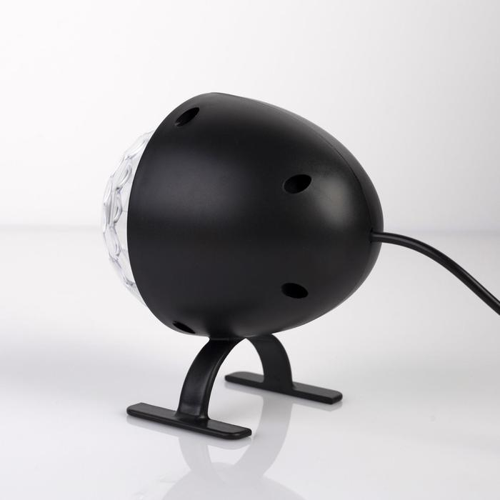 Световой прибор «Полусфера» 5 см, свечение RGB, 220 В Световой прибор «Полусфера» 5 см, свечение RGB, 220 В