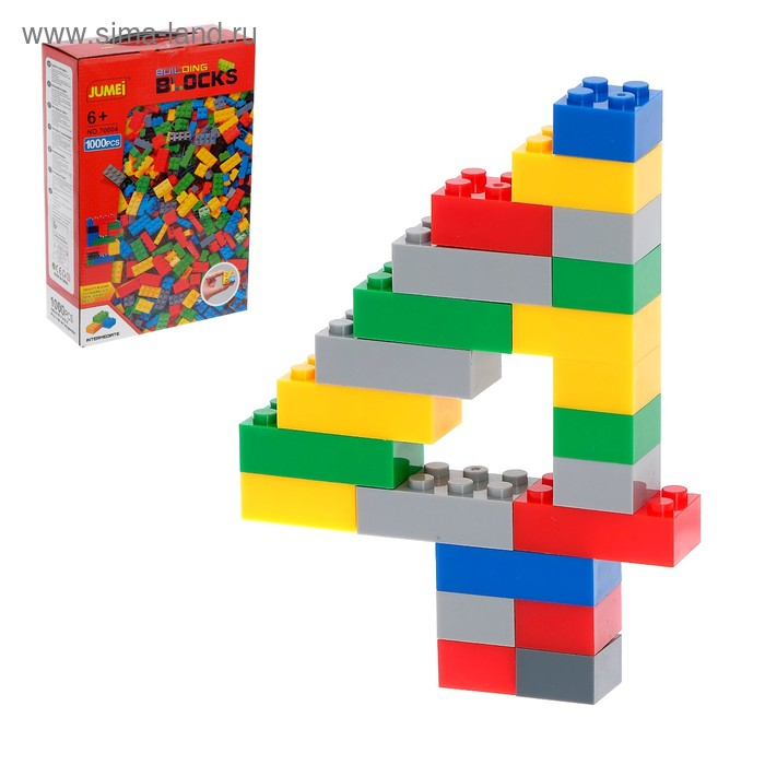 Конструктор &laquo;Классический набор&raquo;, 1000 деталей
