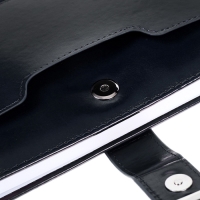 Ежедневник недатированный, A5 136 листов, кожзам, deVENTE. Prestige, твердая обложка с поролоном, карман, перфорация, ляссе, блок 70%, синий Ежедневник недатированный, A5 136 листов, кожзам, deVENTE. Prestige, твердая обложка с поролоном, карман, перфорация, ляссе, блок 70%, синий