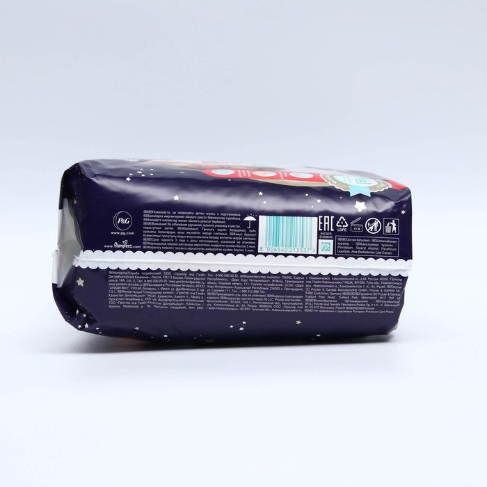 Подгузники-трусики Pampers Premium Care ночные, 15+ кг, 18 шт Подгузники-трусики Pampers Premium Care ночные, 15+ кг, 18 шт