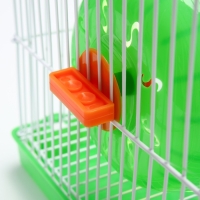 Клетка для грызунов укомплектованная RT-2c, 23 х 16,5 х 20 см, зеленая Клетка для грызунов укомплектованная RT-2c, 23 х 16,5 х 20 см, зеленая